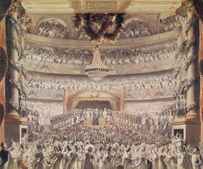 Lodewijk XVIII (1755-1824) in het Théâtre de l